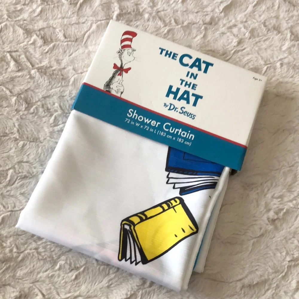Dr. Seuss THE CAT IN THE HAT Shower Curtain